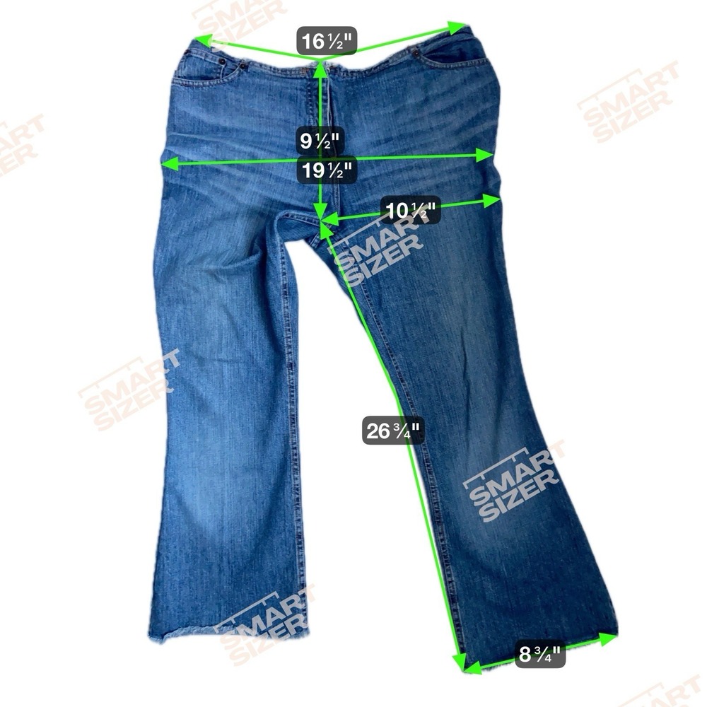 Vintage Y2K Paul Smith Womens Bootcut Jeans Size 40 Italy 8/10 US Raw Hem Luxury - Picture 8 of 9